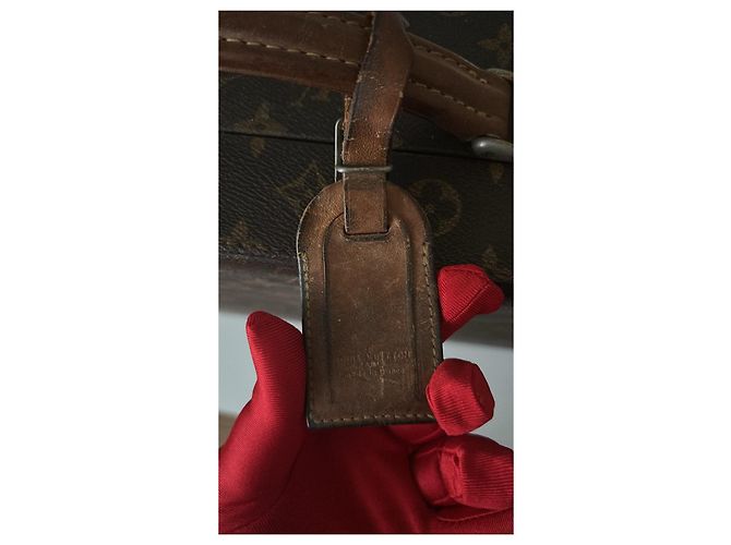 Valigetta Louis Vuitton Marrone in Pelle - vista 5