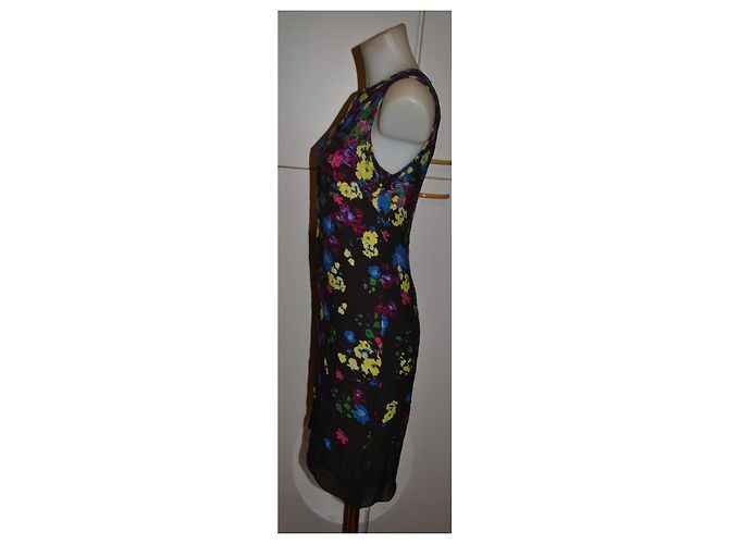 Robe en soie Erdem Taille 40 Multicolore - vue 3