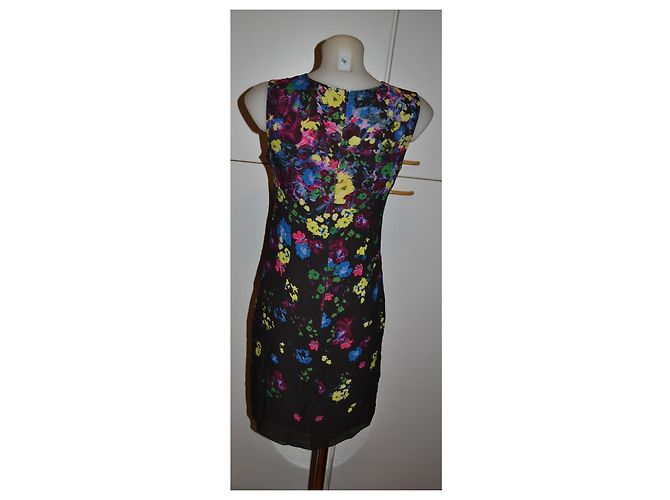 Robe en soie Erdem Taille 40 Multicolore - vue 4