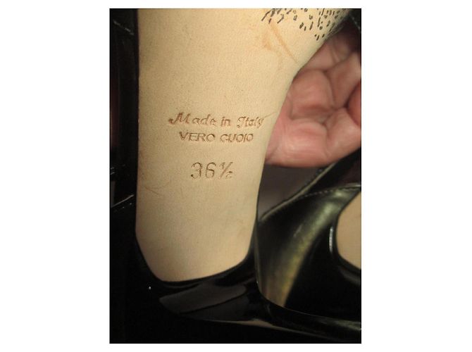 Vic Matié Pumps Lackleder Cognac - Ansicht 8