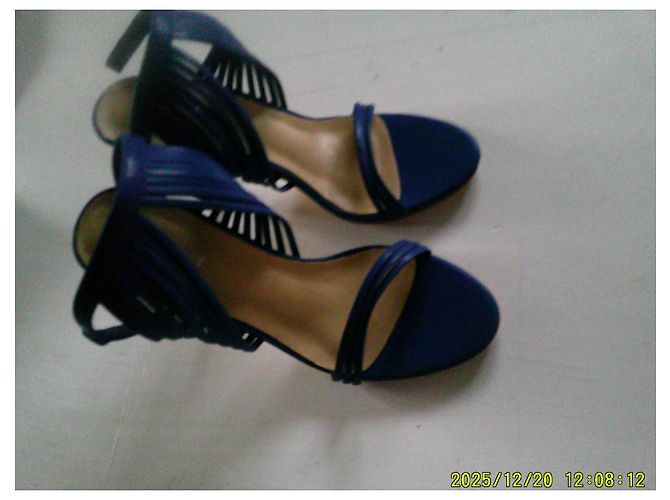 Autre Marque Décolleté MORGAN blu in similpelle 11 cm - vista 2
