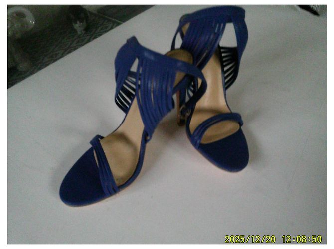 Autre Marque Décolleté MORGAN blu in similpelle 11 cm - vista 5
