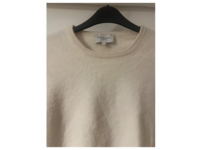 Suéter Eric Bompard de cachemira crema Crudo - vista 2