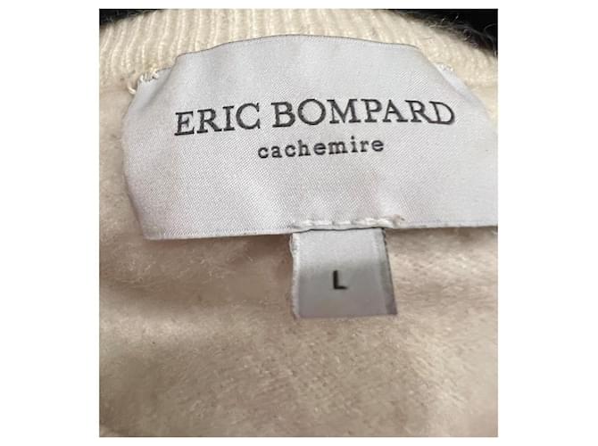 Suéter Eric Bompard de cachemira crema Crudo - vista 5