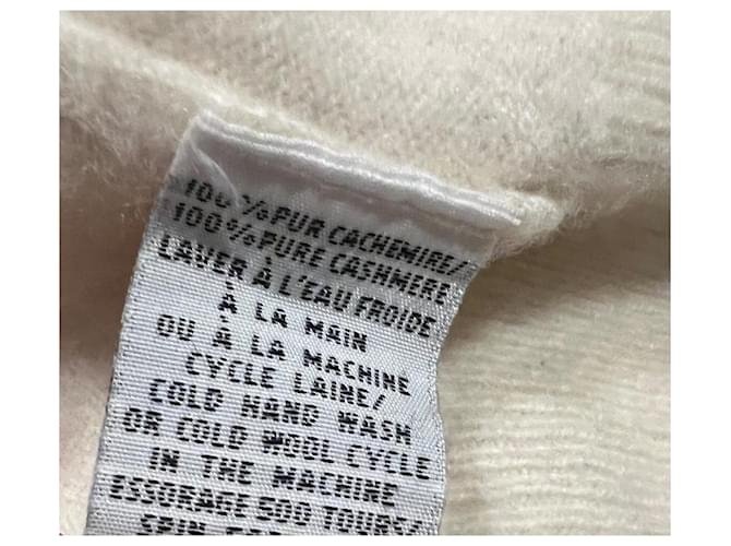 Suéter Eric Bompard de cachemira crema Crudo - vista 6