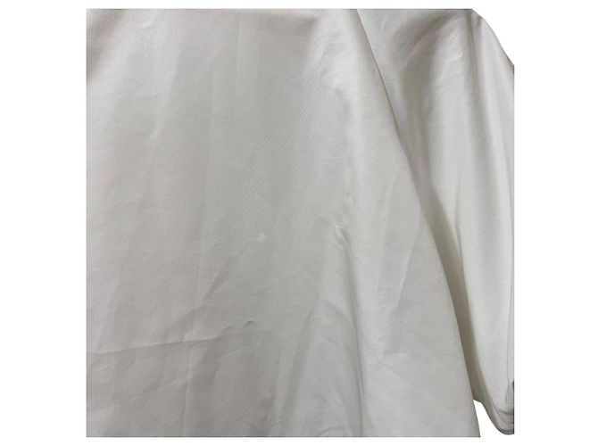 Autre Marque Anplegant Pullover-Bluse mit halben Ärmeln Weiß - Ansicht 4