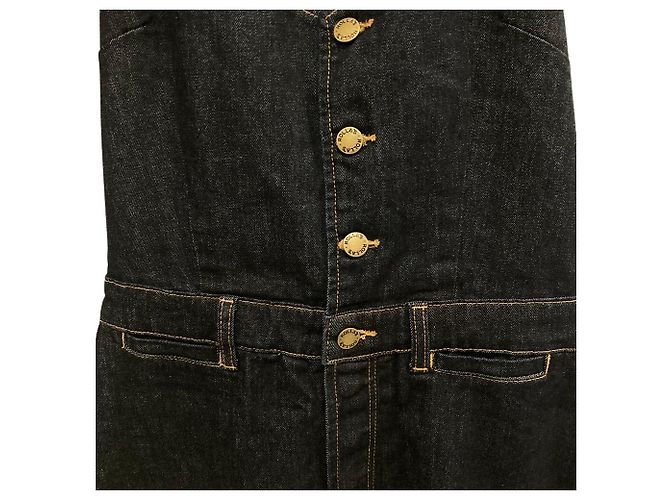 Autre Marque Mono HALTER de Denim de Rolla's Azul - vista 2