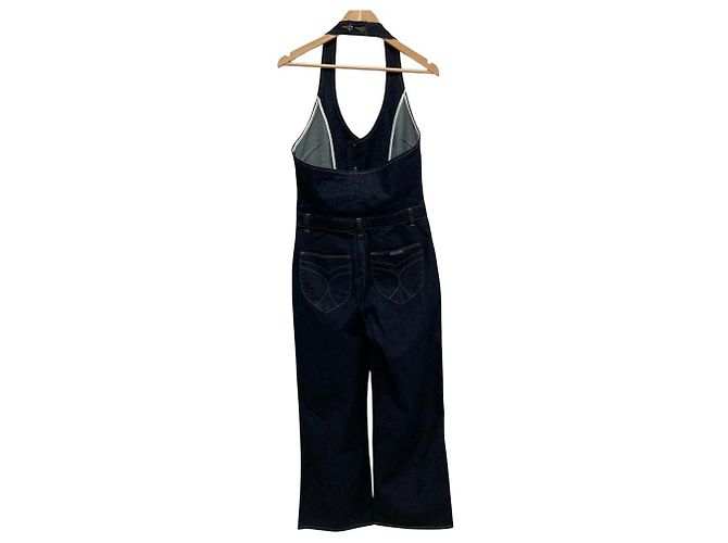 Autre Marque Mono HALTER de Denim de Rolla's Azul - vista 4