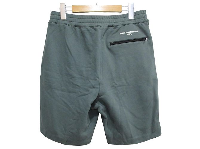 Stella Mc Cartney Bermuda de moletom Stella McCartney Verde - vista 3