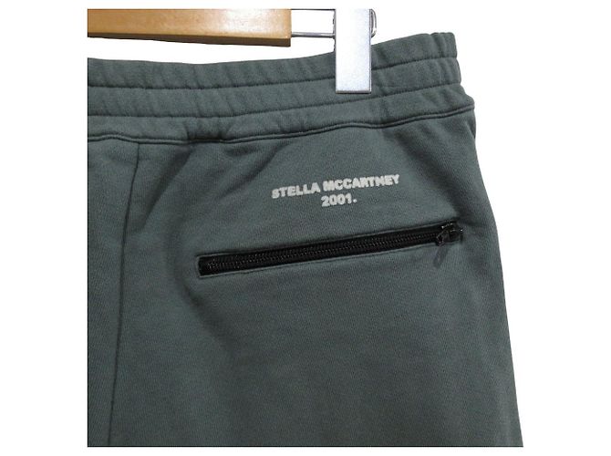 Stella Mc Cartney Bermuda de moletom Stella McCartney Verde - vista 4