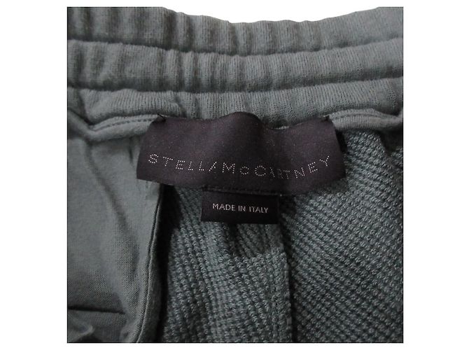 Stella Mc Cartney Bermuda de moletom Stella McCartney Verde - vista 5