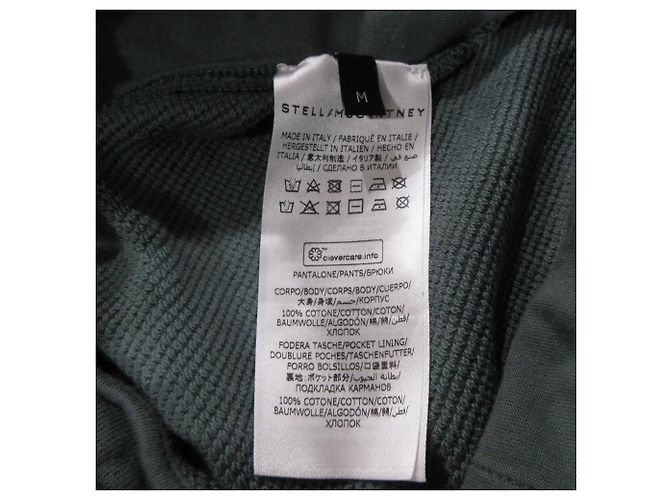 Stella Mc Cartney Bermuda de moletom Stella McCartney Verde - vista 6