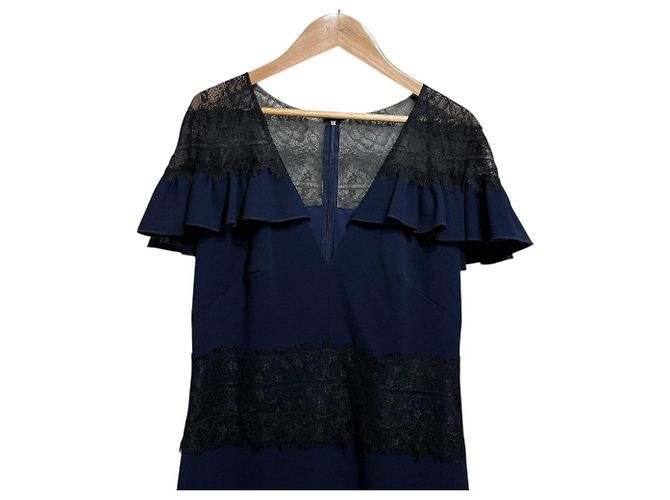 Autre Marque TADASHI SHOJI Kleid Blau Marineblau - Ansicht 3