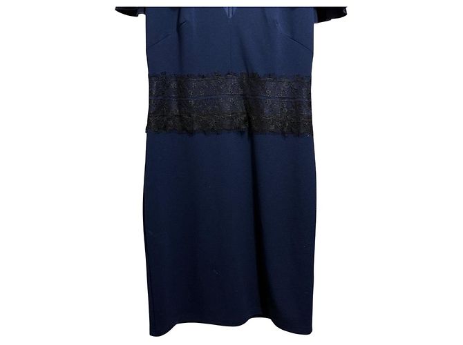 Autre Marque TADASHI SHOJI Kleid Blau Marineblau - Ansicht 4