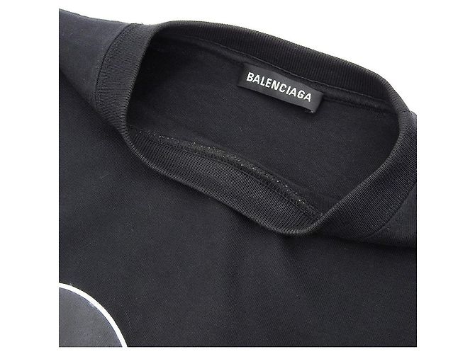 Everyday Camiseta de algodão com estampa do logo Balenciaga - vista 3