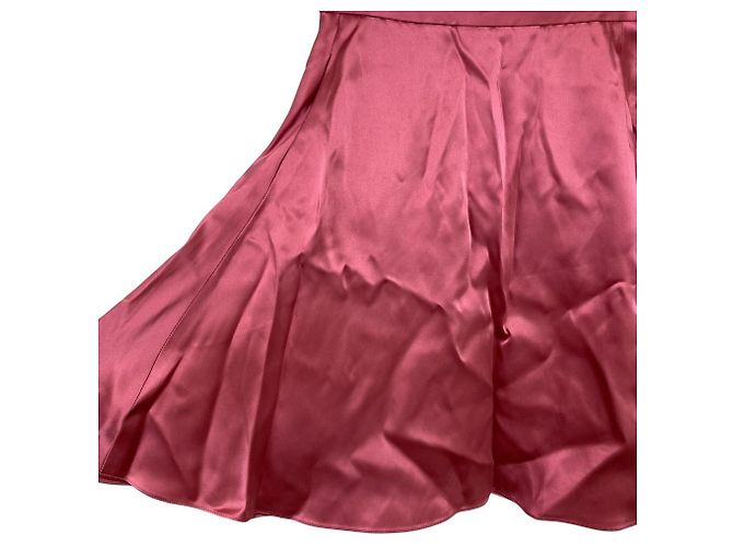 Falda de satén Emporio Armani Rosa - vista 2