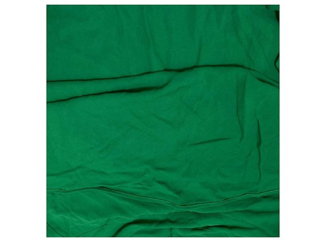 Autre Marque Vestido de rayón elástico limitado Roberto Musso DES PRES Verde - vista 4