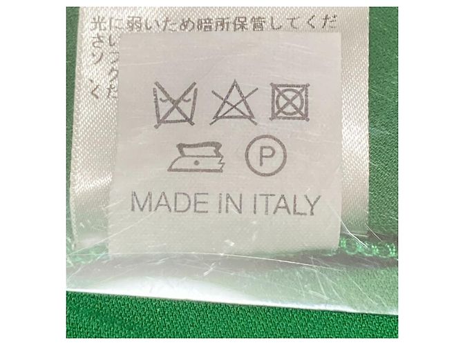 Autre Marque Vestido de rayón elástico limitado Roberto Musso DES PRES Verde - vista 9