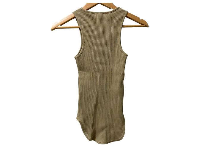 Autre Marque Débardeur Rib TEREKO BOWTE Beige - vue 2
