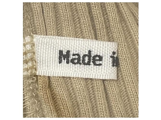 Autre Marque Débardeur Rib TEREKO BOWTE Beige - vue 5