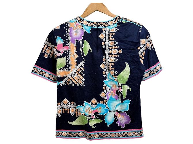 Autre Marque Jersey con estampado Bijou de LEONARD FASHION Azul Azul marino - vista 2