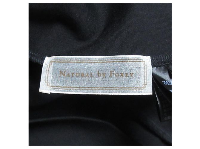 Autre Marque Vestido NATURAL de FOXEY Negro - vista 4