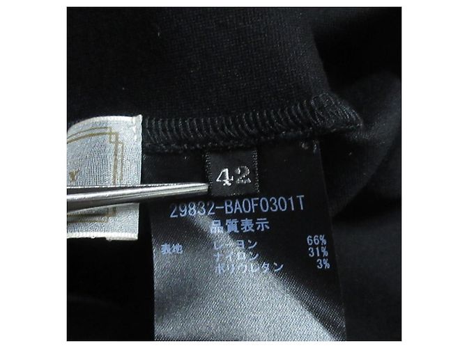 Autre Marque Vestido NATURAL de FOXEY Negro - vista 5
