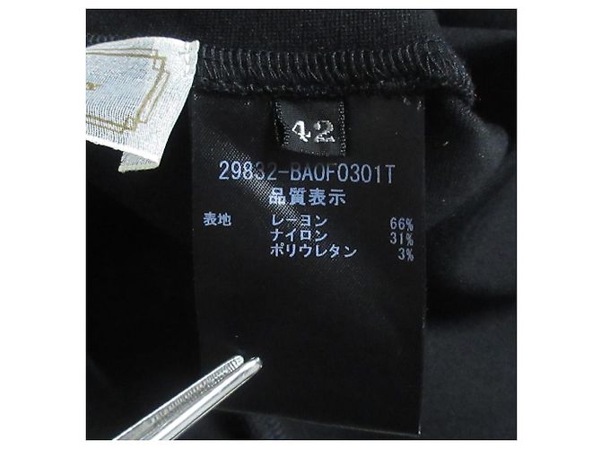 Autre Marque Vestido NATURAL de FOXEY Negro - vista 6