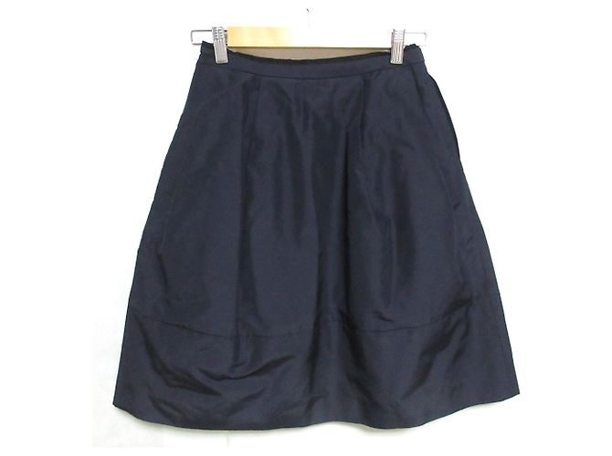 Autre Marque Falda de seda FOXEY 35377 Azul Azul marino - vista 2
