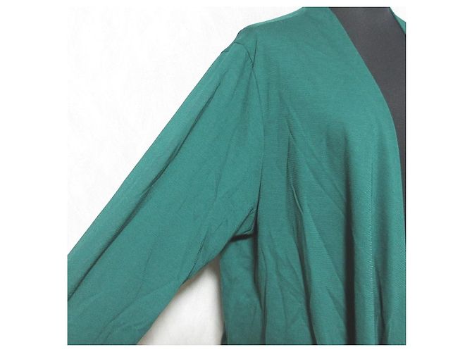 Autre Marque Cárdigan transparente UV Cut Mackintosh London Verde - vista 4