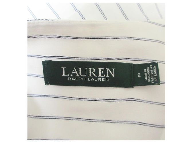 Shorts All-in-One Ralph Lauren Bianco Blu - vista 3