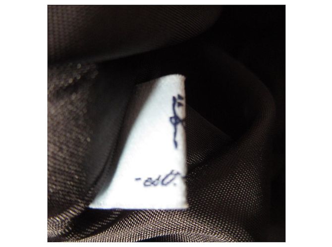 Autre Marque Kumikyoku Chiffon-Organza-Kleid Schwarz Gelb - Ansicht 3