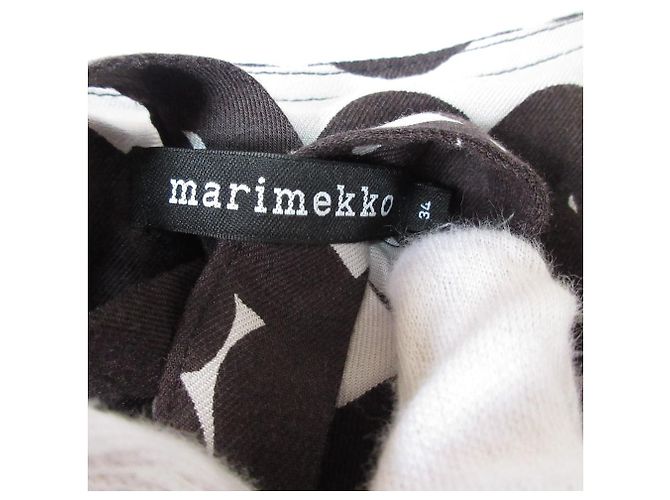 Autre Marque Vestido Tarha Marimekko Negro Blanco - vista 3