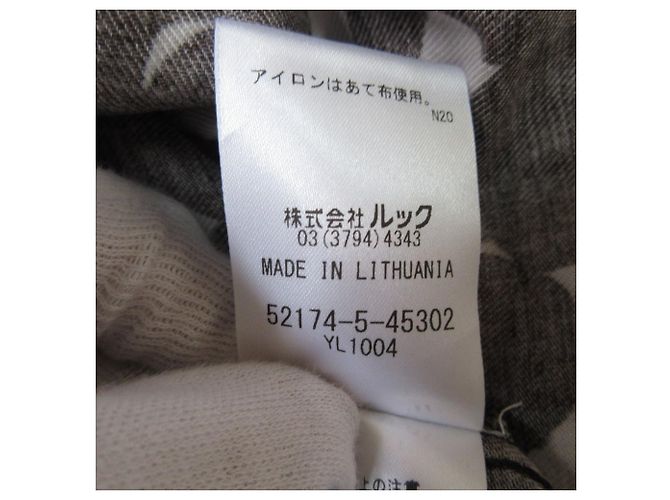 Autre Marque Vestido Tarha Marimekko Negro Blanco - vista 5