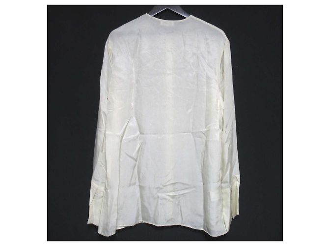 Autre Marque Blusa de manga larga sin cuello RUOHAN Beige Crudo - vista 2