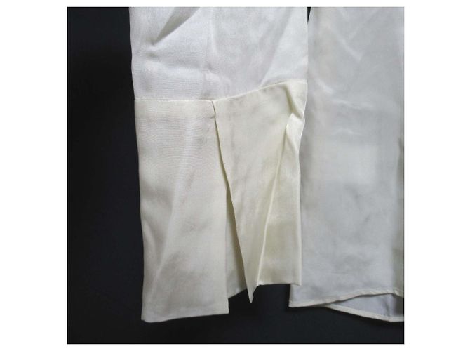 Autre Marque Blusa de manga larga sin cuello RUOHAN Beige Crudo - vista 4