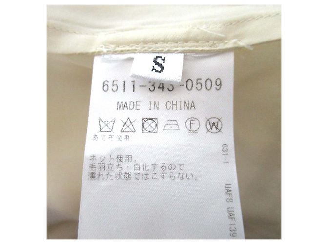 Autre Marque Blusa de manga larga sin cuello RUOHAN Beige Crudo - vista 5