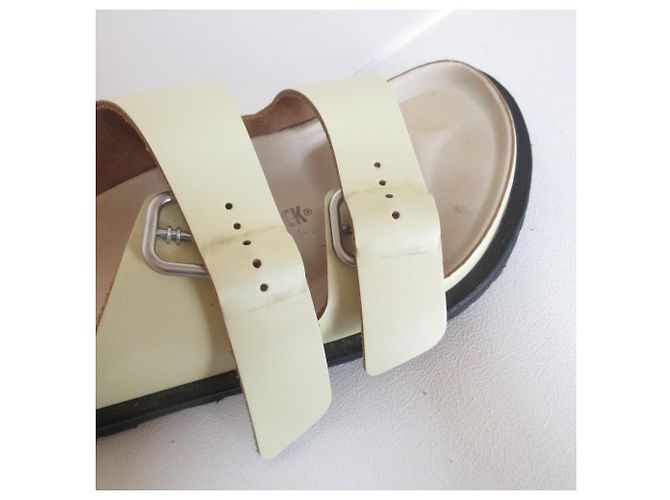 Sandali Arizona Birkenstock Jil Sander Beige - vista 8