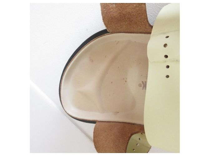 Sandali Arizona Birkenstock Jil Sander Beige - vista 9