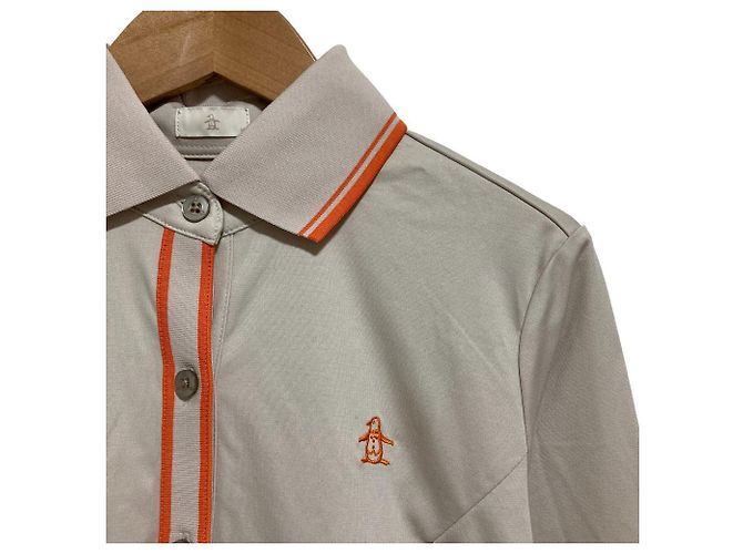 Autre Marque Munsingwear Polo Kleid Beige Orange - Ansicht 2