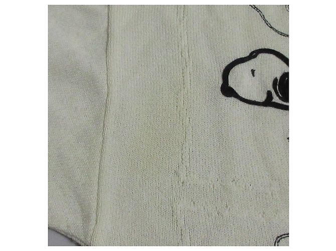 Autre Marque ICEBERG × PEANUTS Strick-Tunika Schwarz Weiß - Ansicht 13