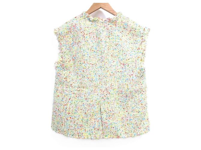 Autre Marque Chaleco de Flecos de Tweed Lame SPRING Multicolor - vista 2