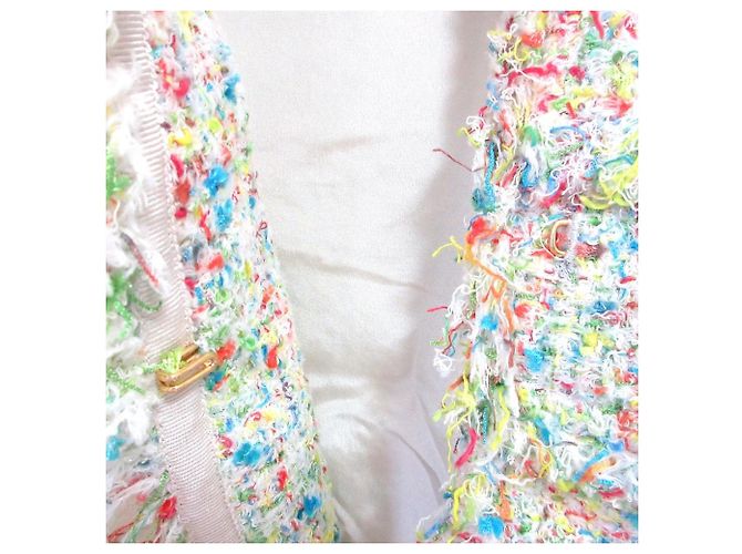 Autre Marque Chaleco de Flecos de Tweed Lame SPRING Multicolor - vista 4