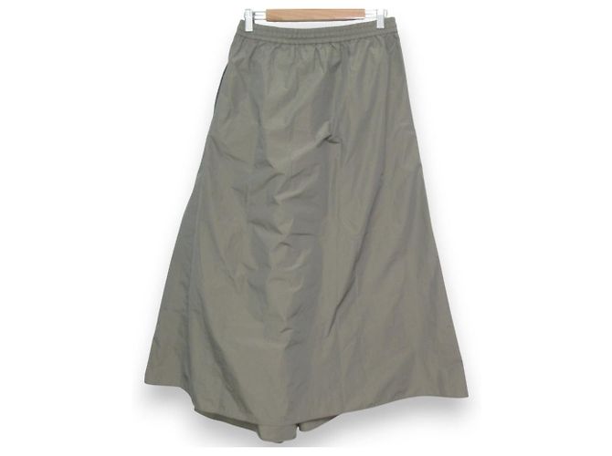 Autre Marque Falda larga T-mat Masaki-Paris Verde Caqui - vista 2
