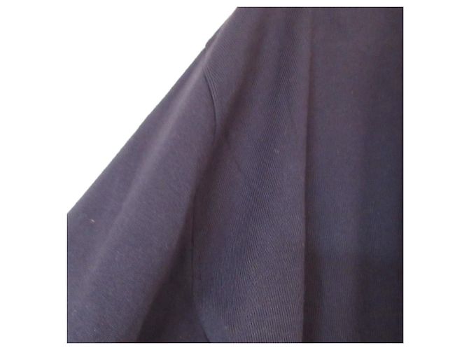 Autre Marque Cardigan lungo in maglia Mila Owen Blu Blu navy - vista 4