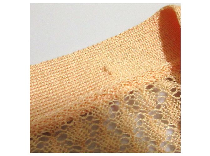 Autre Marque Transparente Dolman Strickjacke GRACE CONTINENTAL Orange - Ansicht 11
