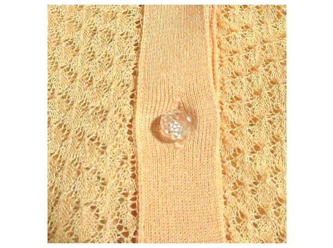 Autre Marque Transparente Dolman Strickjacke GRACE CONTINENTAL Orange - Ansicht 3