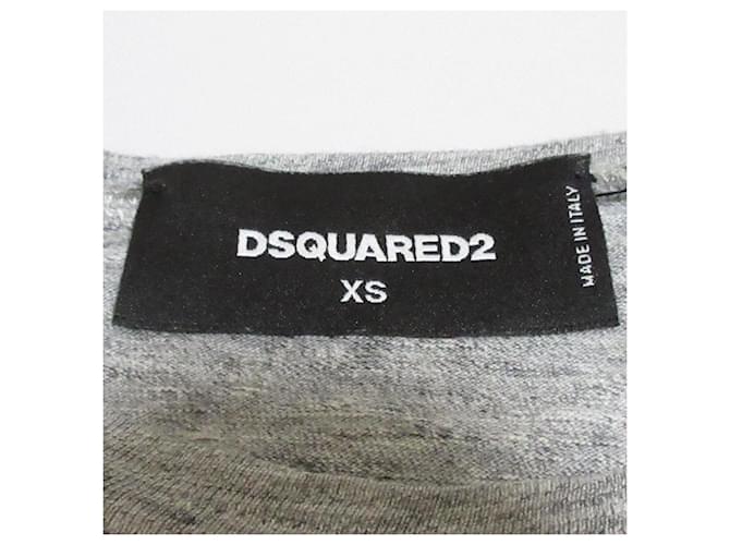 Autre Marque Camiseta de algodón estampada DSQUARED2 Gris - vista 6