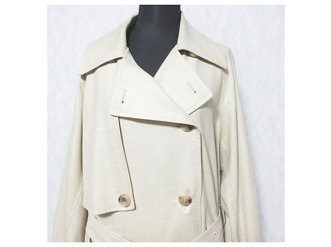 Autre Marque Abrigo Trench Herencia Primavera Beige - vista 4