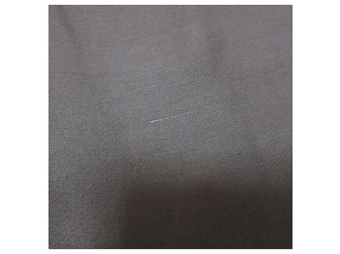 Autre Marque Ebure Naturfärbige Rayon-Leinen Overall-Kleid Grün - Ansicht 11